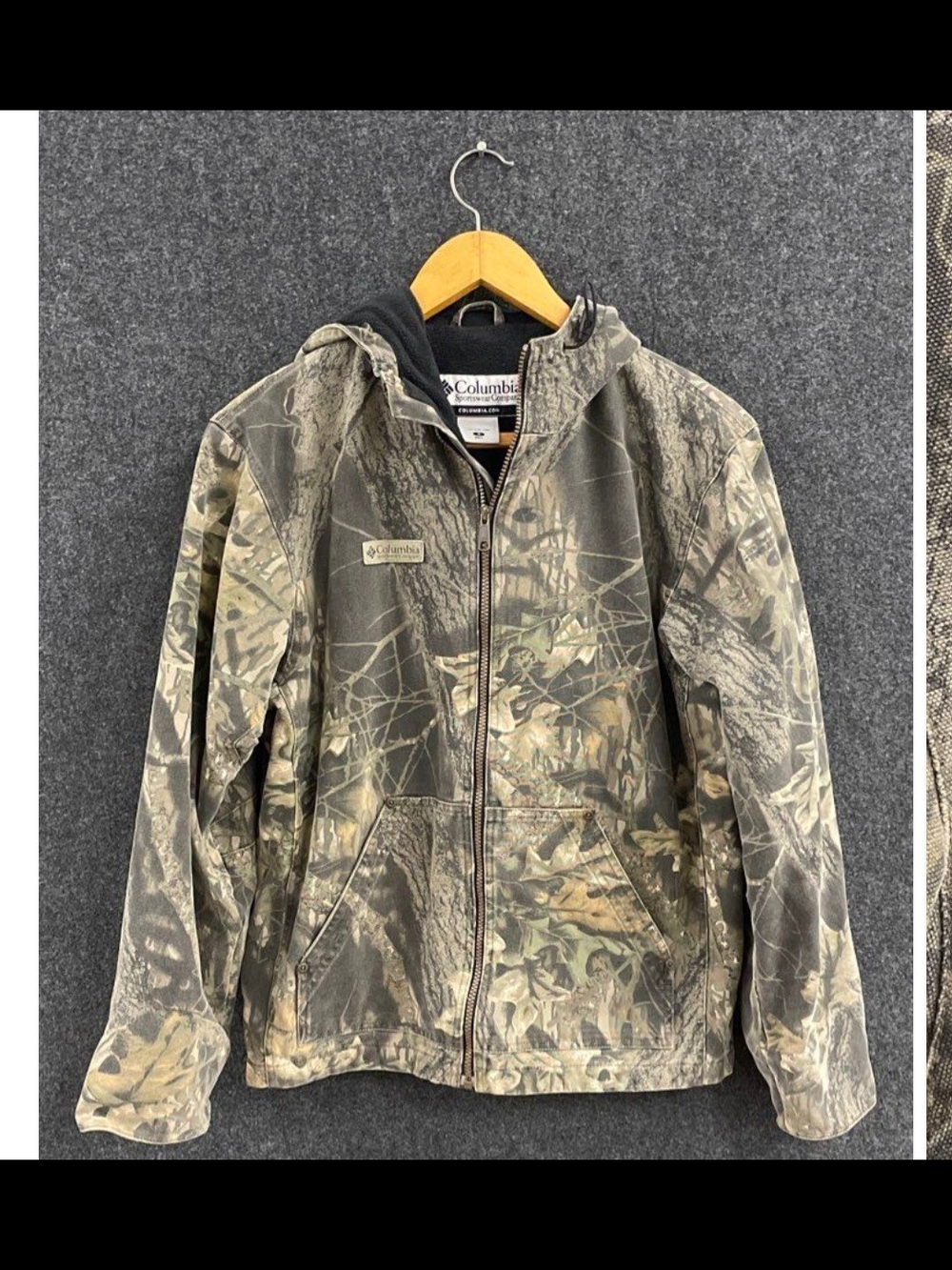 Columbia Men's Realtree Camo Hooded Jacket - Green, Brown, Tan